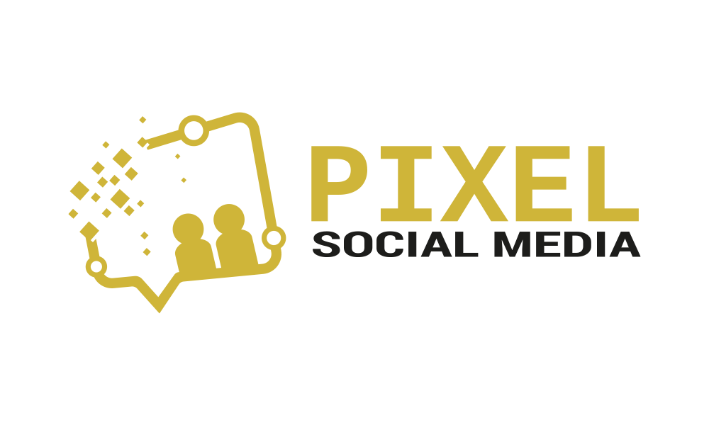 Logo Pixel Social Media - geek imagination