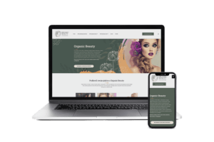 Strona internetowa - Organic Beauty - Geek Imagintion