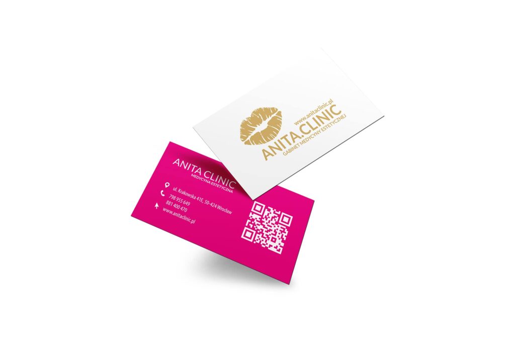 Anita Clinic - Wizytówki - Geekimagination